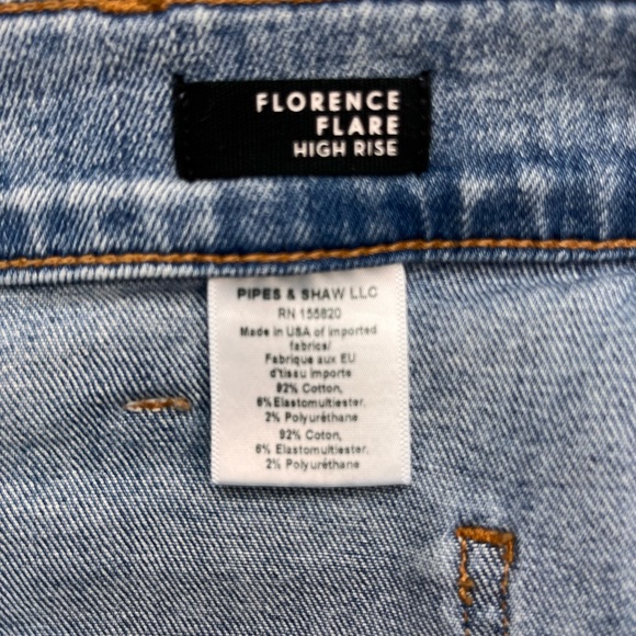 Veronica Beard Florence Flare High Rise Jeans - Picture 6 of 6